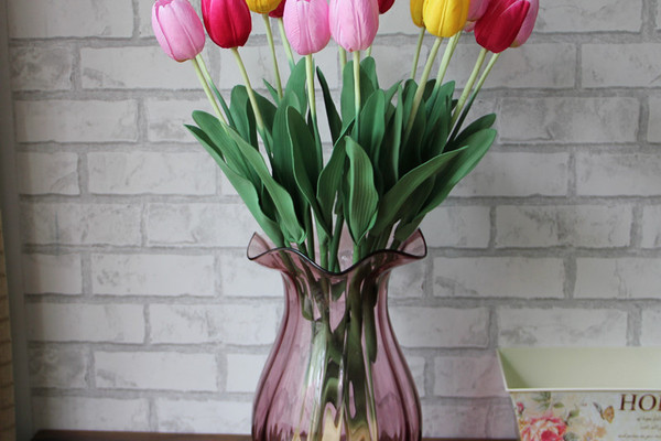 Hoa tulip vải